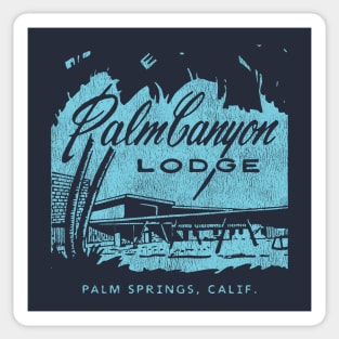 Palm Canyon Lodge Sticker